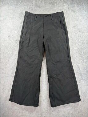 HELITON-LIGHT women's wide leg trousers black fleece lined Sz L